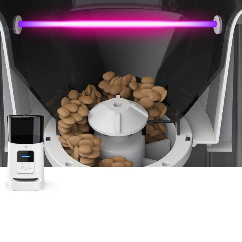 Smart Wi-Fi Automatic Pet Feeder – HD Camera, App-Controlled Dispenser (Luxury Version)
