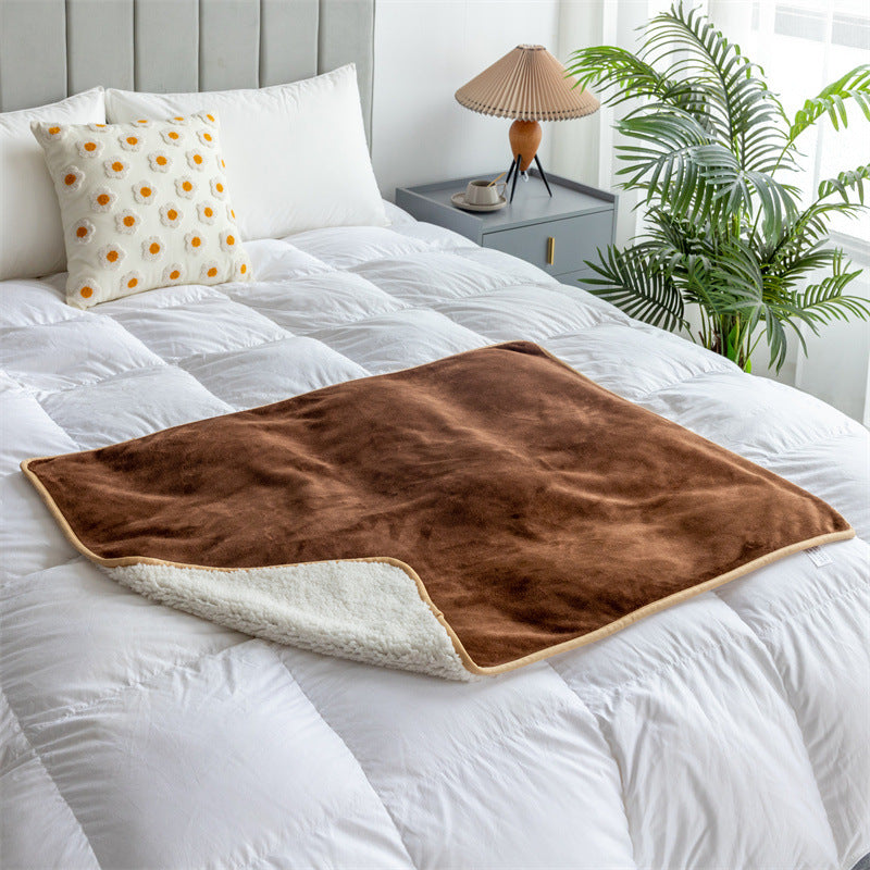 Premium Waterproof Lambswool Pet Blanket