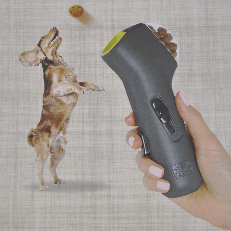 Handheld Interactive Dog Treat Launcher