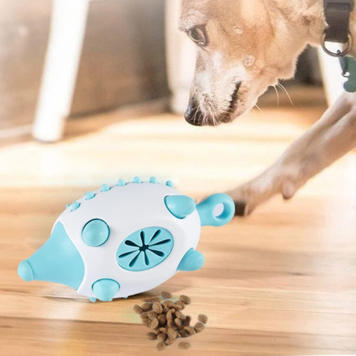 Durable Squeaky Dog Treat Ball
