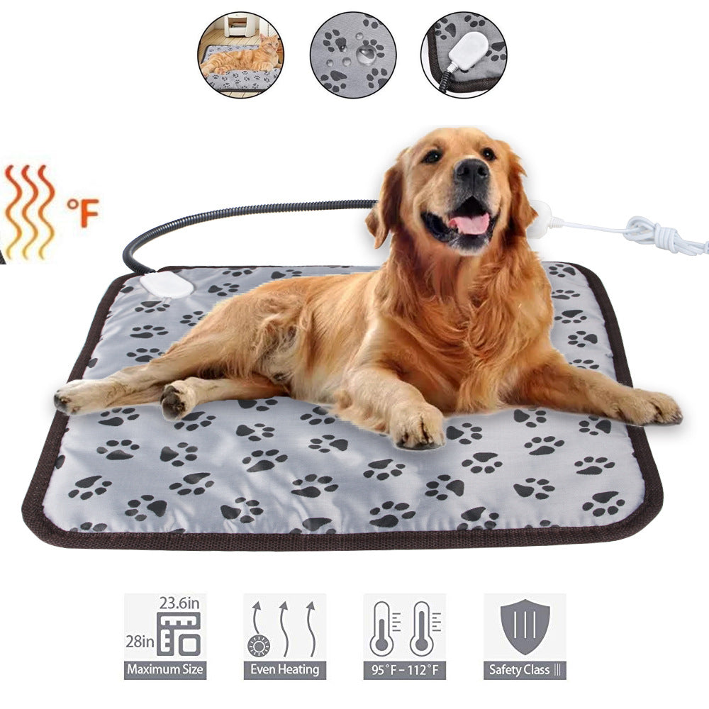 *Electric Pet Heating Pad with Chew Resistant Cord